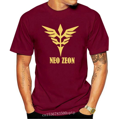 New Gundam Wing Neo Zeon Symbol Anime Licensed Adult T Shirt