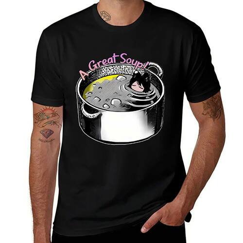 Dungeon Meshi Catgirl Soup T-Shirt customs anime designer sh