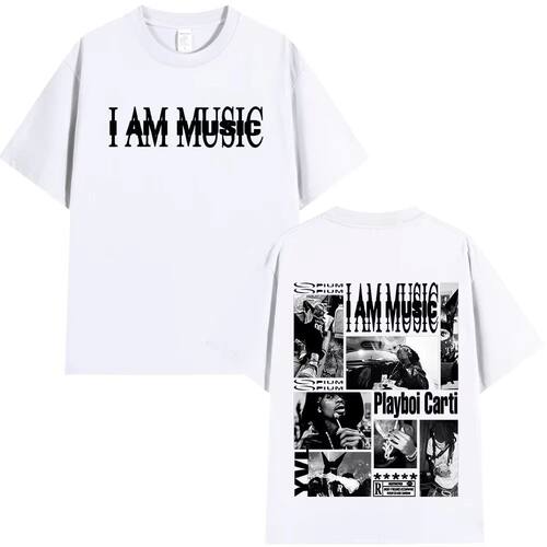 Playboi Carti I Am Music 2025 Album T-shirt Men Women Fashio