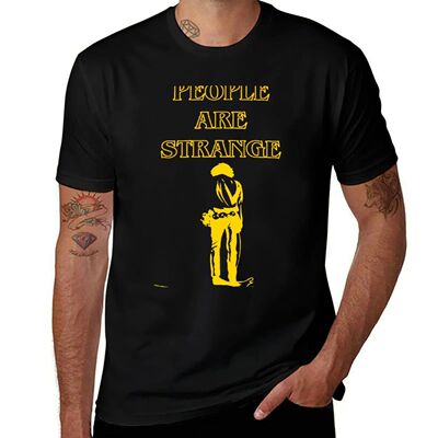 Jim Morrison. T-Shirt topping Short sleeve tee custom t shir