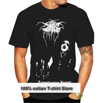 Men t shirt Hip-Hop Front Printed Dark Throne - Transylvania