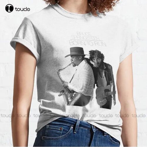 New Born To Run (Hq) 1 Classic T-Shirt Cotton Tee Shirt Wome