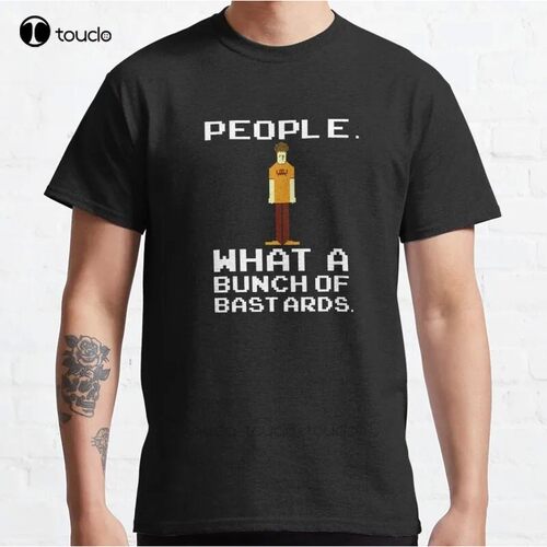 New People What A Bunch Of Bastards - Roy It Crowd Classic T