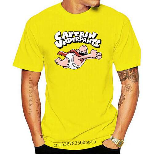New Funny T Shirt Captain Underpants World Book Day Mens T-s