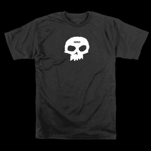 ZERO Skateboards Vintage Men's Women's Black T-Shirt Size S