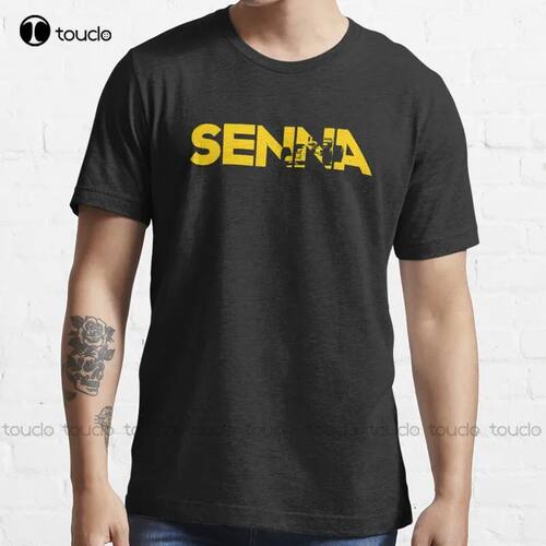 New Ayrton Senna Classic Racing Legend Brasil T Shirt T-Shir