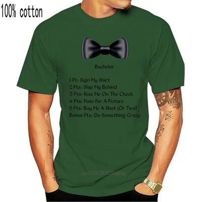 New Men Shirt Bachelor Party TShirt Signing Game For Groom