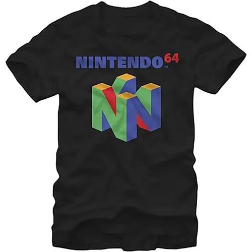 JRJZ Summer Men's T-Shirt New Fashion Printed Nintendo Men's