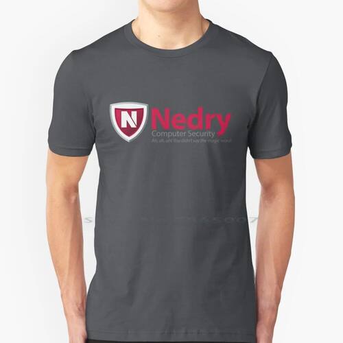 Computer Security 100% Cotton T Shirt Vector Graphis Vintage