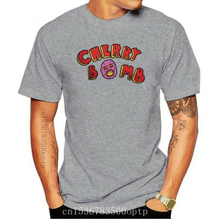 New Hot Tyler The Creator Cherry Bomb Hip Hop Mens Black T-S