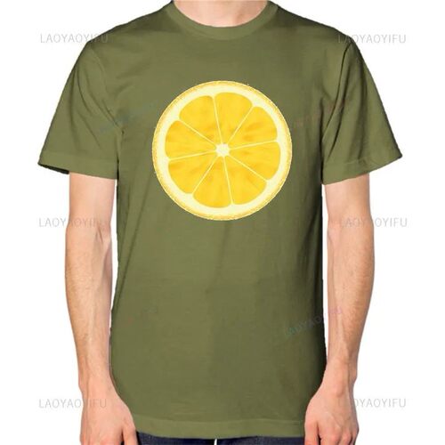 Refreshing Lemon Unisex T-Shirt Summer Woman Man Fashion Vin