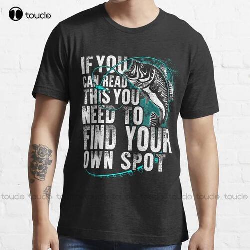 New Fishing Hunting Calling River Lake Papa T-Shirt Cotton T