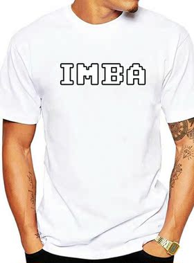 T-shirt à manches courtes pour homme et femme, unisexe, IMB