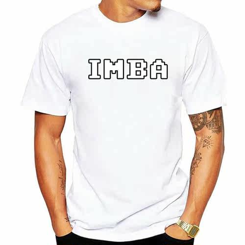 T-shirt à manches courtes pour homme et femme, unisexe, IMB