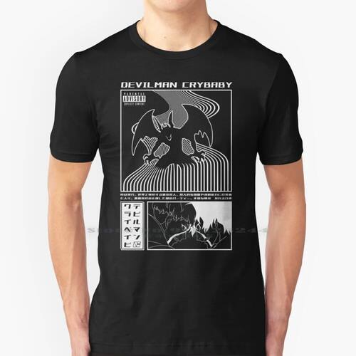 Devilman Crybaby 100% Cotton T Shirt Devilman Crybaby Asuka