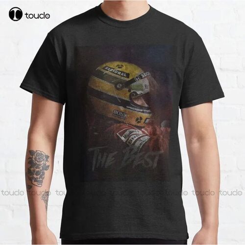 New Wallpaper Ayrton Art Classic T-Shirt Cotton Tee Shirt S-