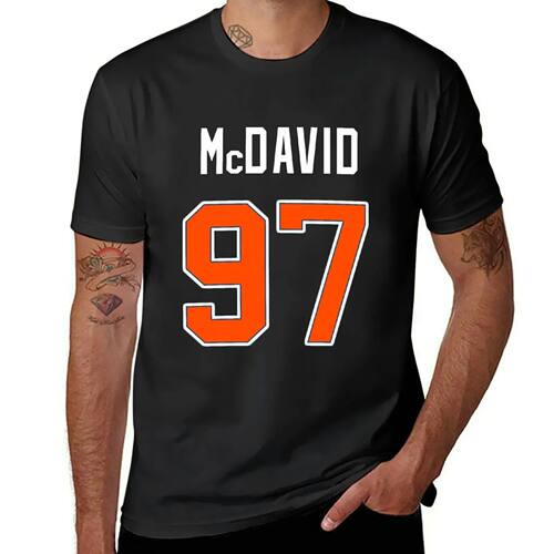 McDavid Jersey T-Shirt kawaii clothes anime mens graphic t-s