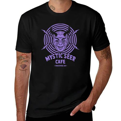 Mystic Seer T-Shirt blue lock for a boy affliction shirts ne
