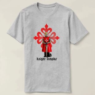 Warriors of Christ, Crusader Cross Symbol Knights Templar T
