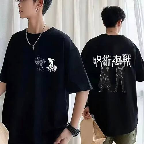 2025 Japanese Anime Jujutsu Kaisen T-shirt Satoru Gojo Geto