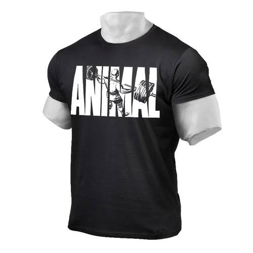 Men's Fitness Training Sports Loose T-Shirt Printed Fashion