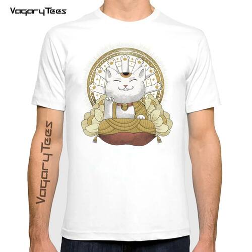 Cats Practicing Mindfulness Meditation Kitten funny anime ts