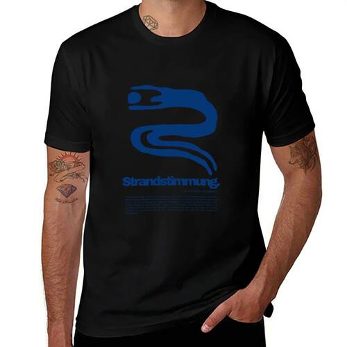 Strandvibes Yellow Background T-Shirt graphic t shirt vintag