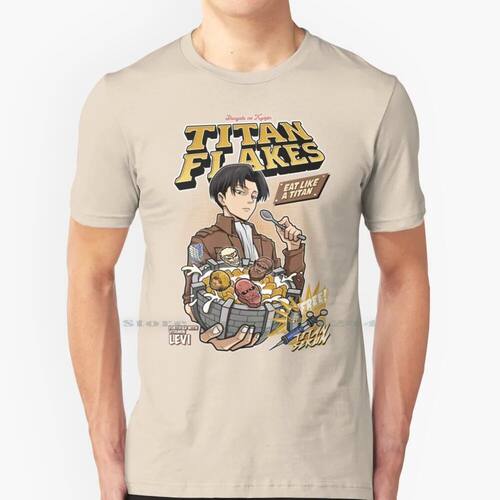 Titan Flakes ( Shingeki No Kyojin ) 100% Cotton T Shirt Shin
