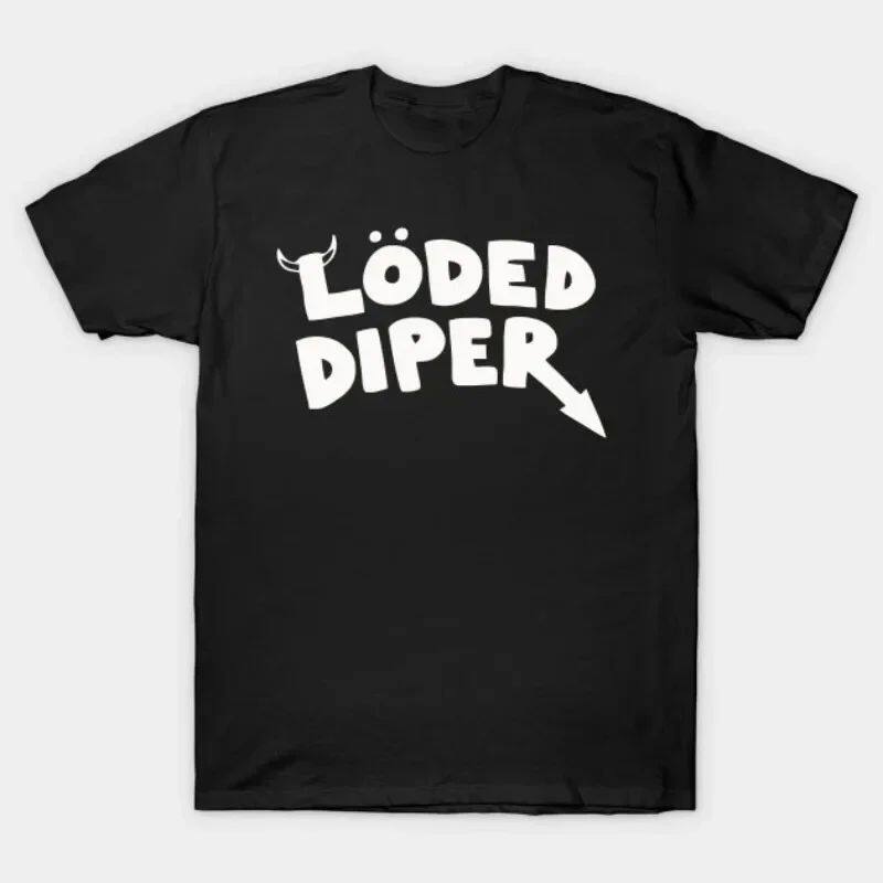 Funny Clothes LODED DIPER DIARY OF A WIMP Printed T-shirt To