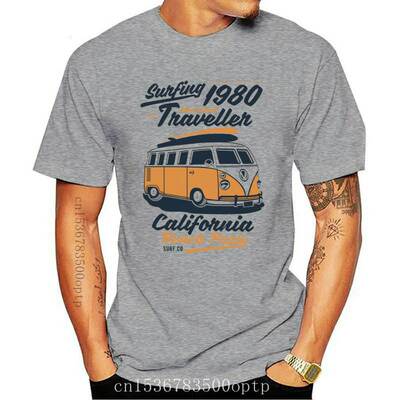 New Surfing 1980 T-Shirt. 100% Cotton Premium Tee 2021 Cotto