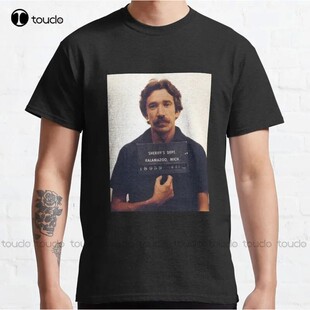 New Tim Allen Mugshot Classic T-Shirt Cotton Tee Shirt teach
