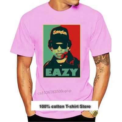 Eazy E Nwa Compton para hombre, Camiseta con estampado de S-