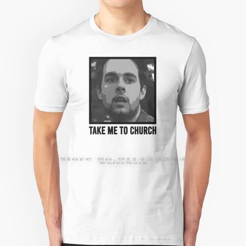 Take Me To Church 100% Cotton T Shirt Musician Hozier Fan Ho