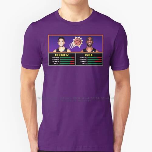 Devin Booker & Chris Paul Jam 100% Cotton T Shirt Devin Book