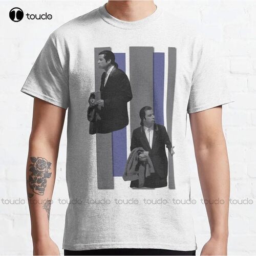 John Travolta Meme Classic T-Shirt Vintage Shirt Custom Aldu