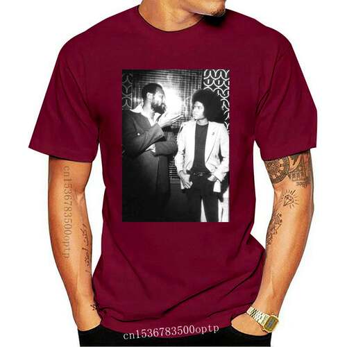 New Vintage Michael Jackson With Marvin Gaye T Shirt Size S