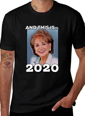 Barbara Walters 2020 T-Shirt vintage heavyweights Aesthetic