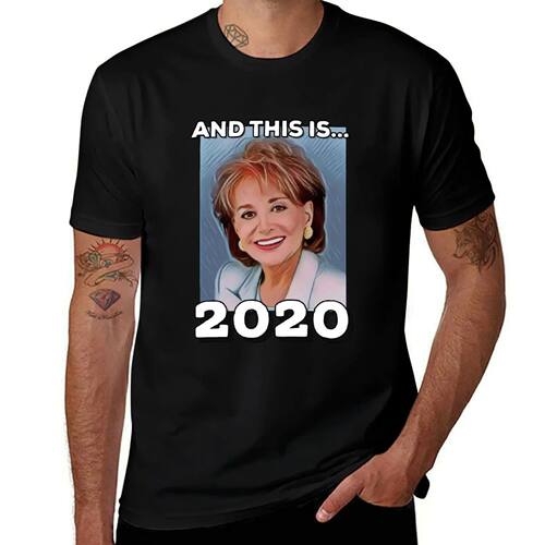 Barbara Walters 2020 T-Shirt vintage heavyweights Aesthetic