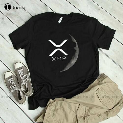 New Ripple Xrp Moon T-Shirt Unisex Gift For Men Women Size S