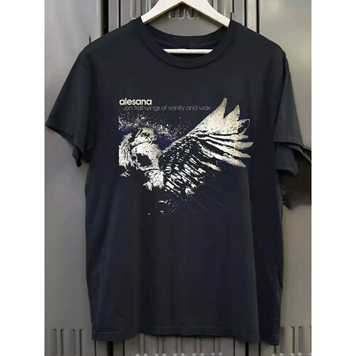 NEW Popular Alesana Band Black Graphic Short Sleeve Shirt Un