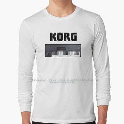 Korg M1 ( In Appreciation Of ) 100% Cotton Long Sleeve T Shi