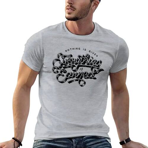 New Nothing Is Given, Everything is Earned  graphic korean f