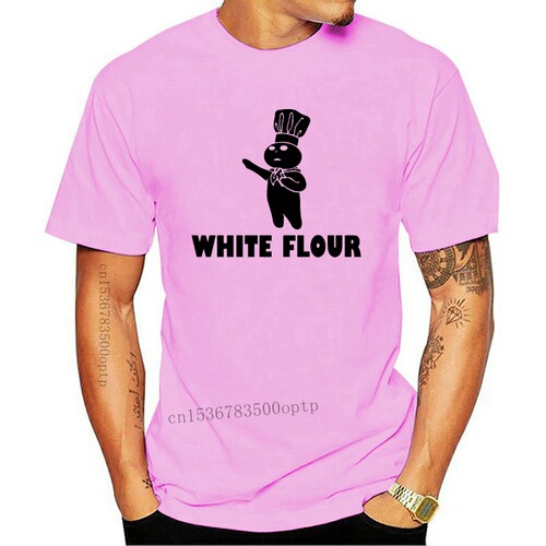 New High Quality T Shirt Short White Power Crew Neck Summer