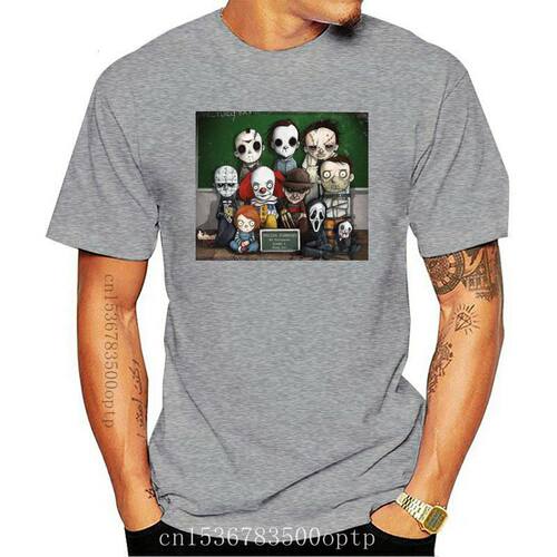 Tee Shirt Stephen King's It Pink T Shirt Men's Crew Neck Sho