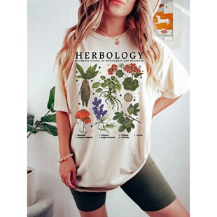 384Herbo Botanical Mandragora Tshirt Herbology Plants Colore