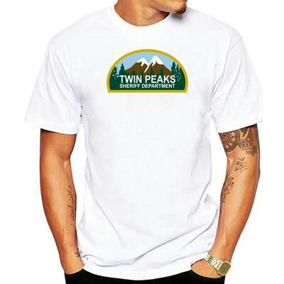 Fifth Sun Twin Peaks Sheriff Department Mens Graphic T Shirt
