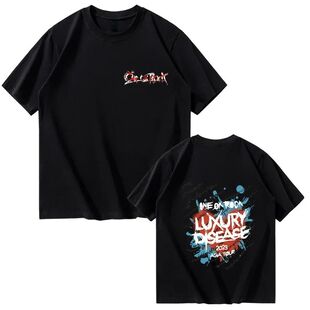 LE Camiseta One Ok Rock T-shirt Men Fashion Summer Short Sle