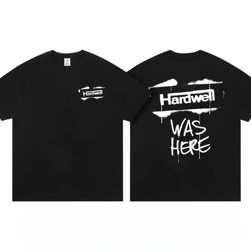 2025 Men's and Women's New Hardwell Cotton Short Sleeve T-sh