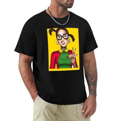 La Chilindrina La Toxica T-shirt summer clothes plain fitted