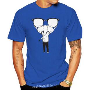 New Geek Men Tshirt Elephant Power 2021 Popular Summer T Shi